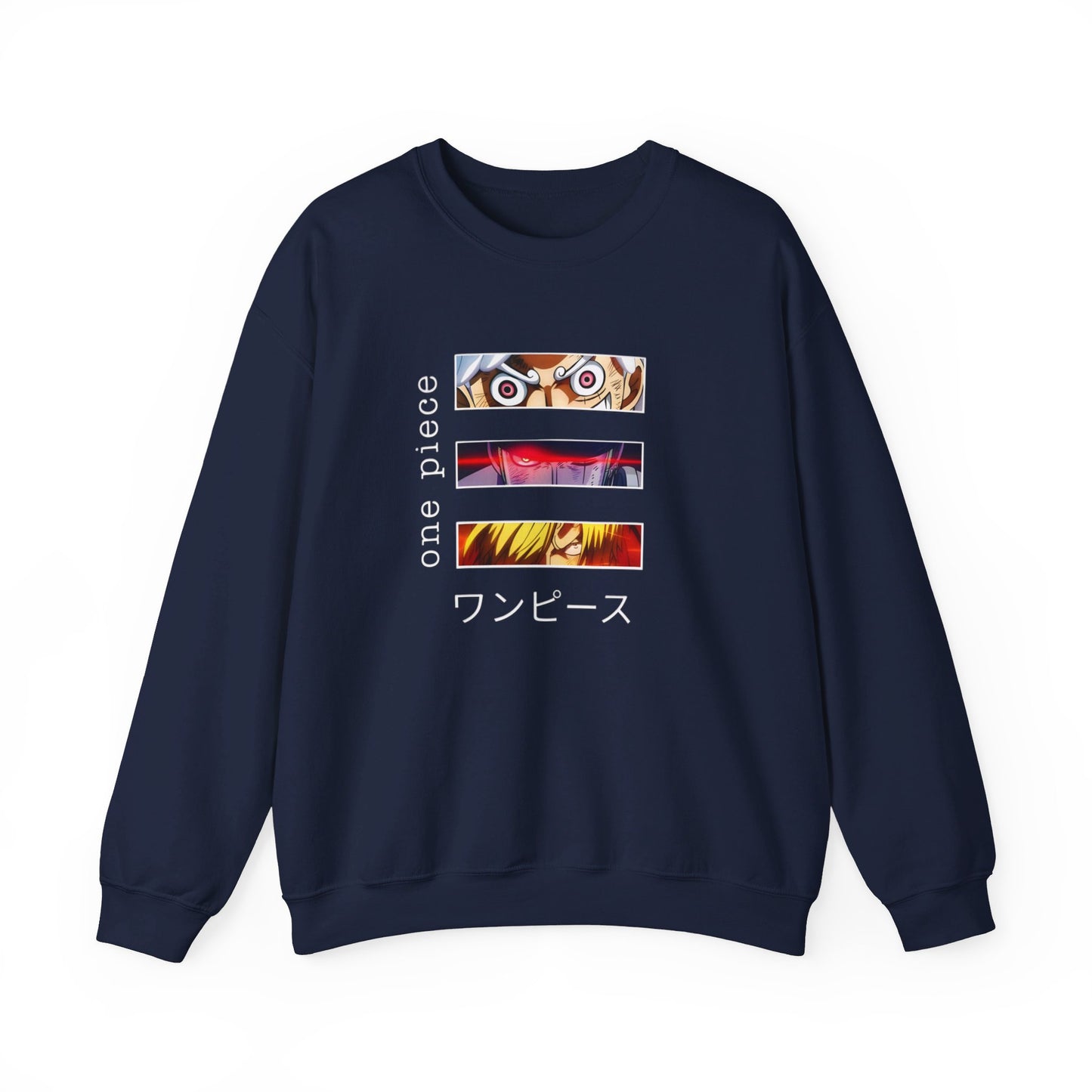 Unisex Anime Sweatshirt - BENJAMINS S / Navy