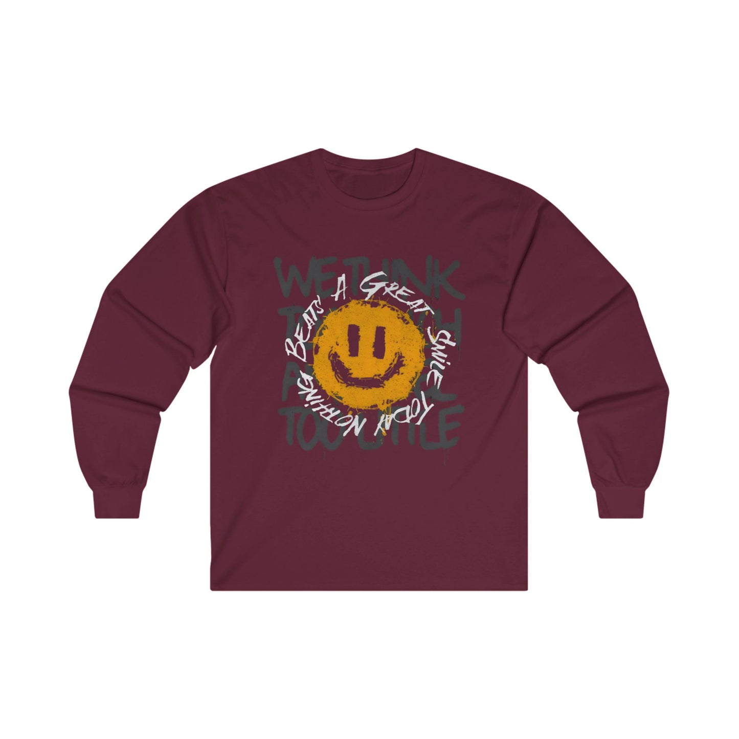 Long Sleeve T Shirt - BENJAMINS S / Maroon