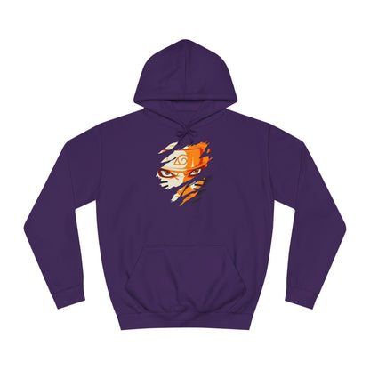 Naruto Custom Hoodie - BENJAMINS Purple / XS