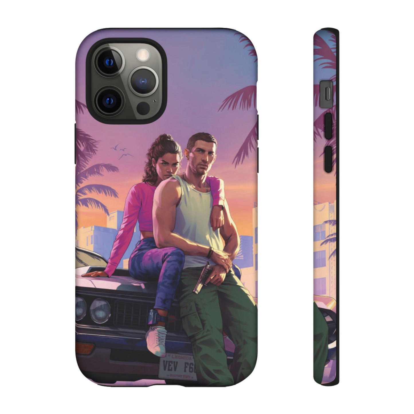 GTA 6 Phone Cover - BENJAMINS iPhone 12 Pro / Matte