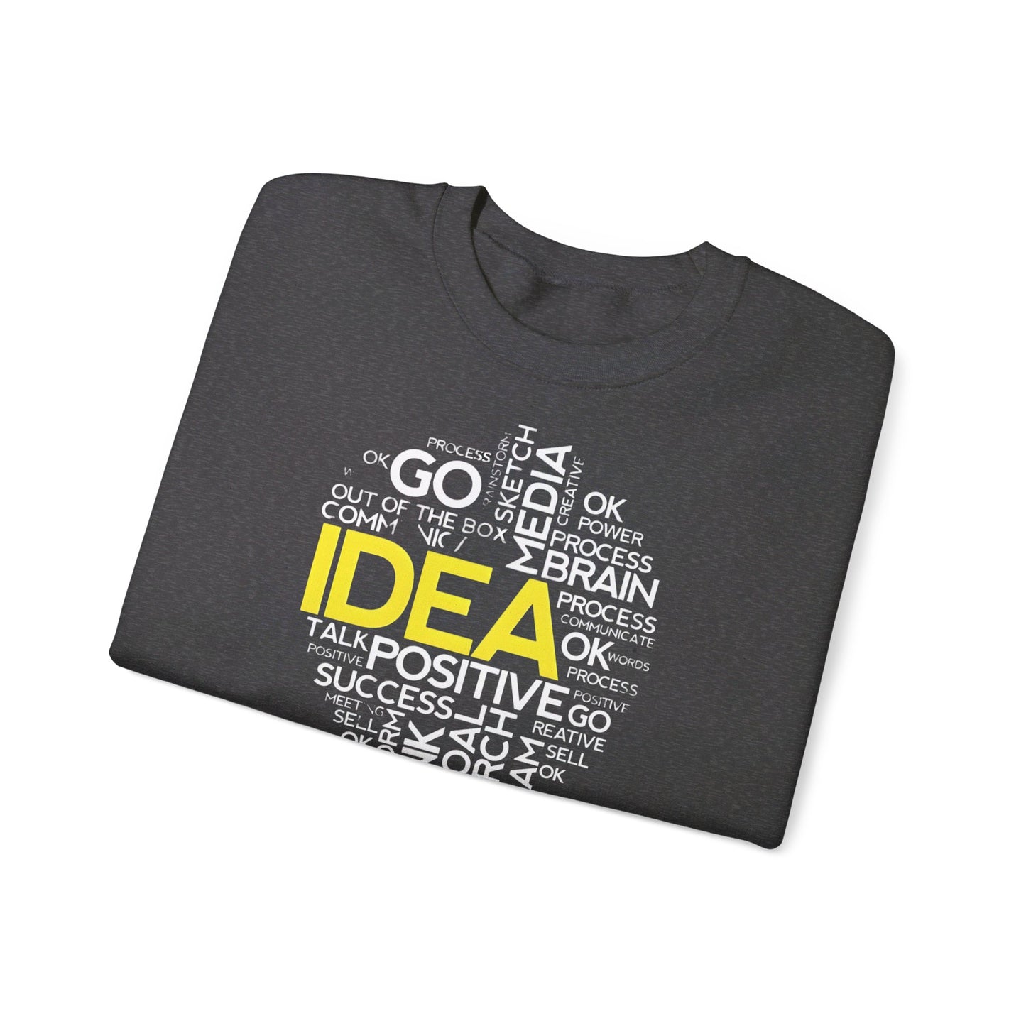 IDEA WORDART Crewneck Sweatshirt - BENJAMINS