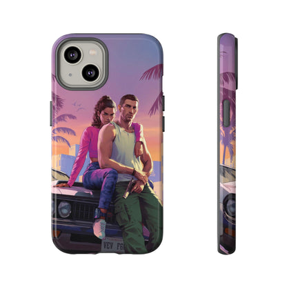 GTA 6 Phone Cover - BENJAMINS iPhone 14 / Glossy