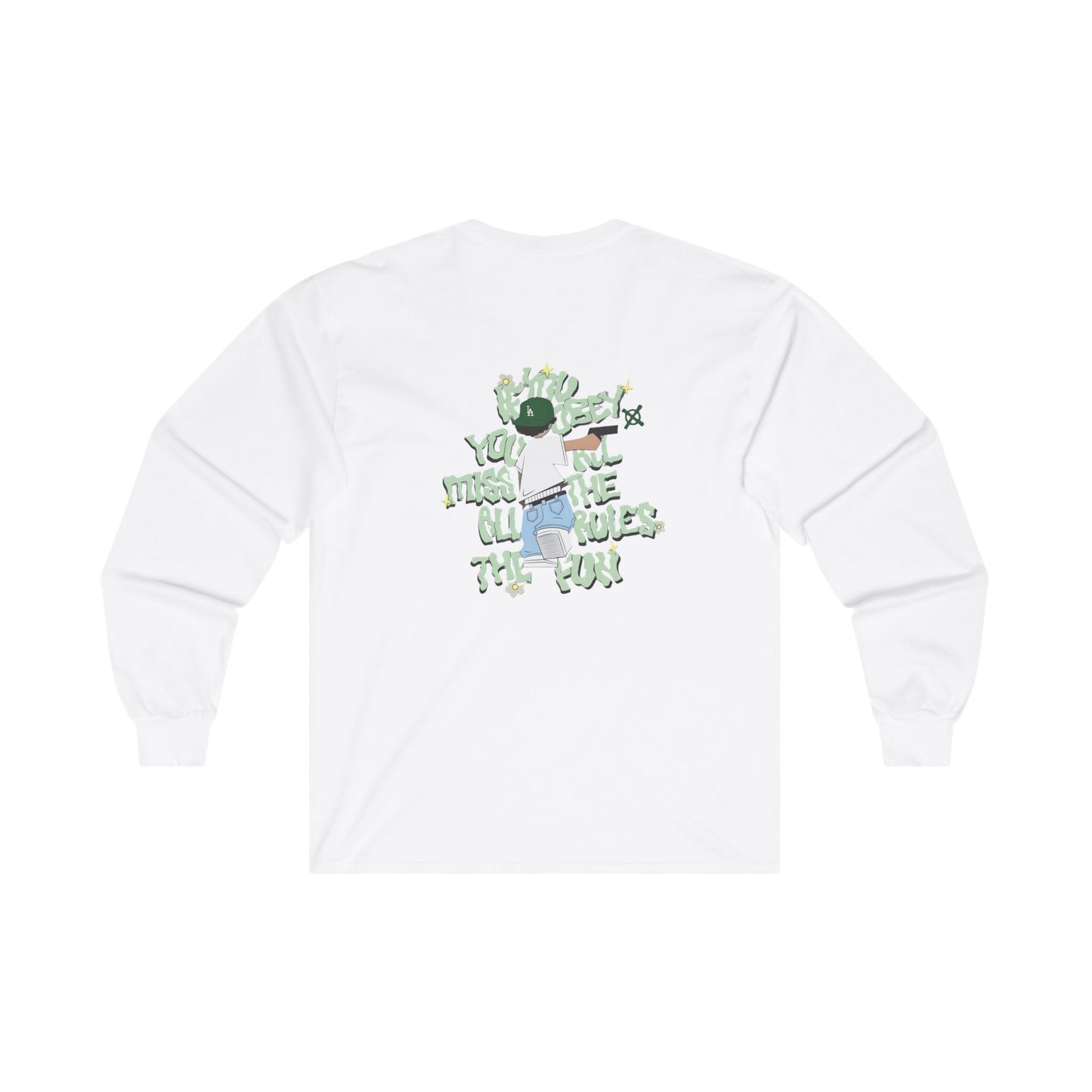 Long Sleeve T Shirt - BENJAMINS