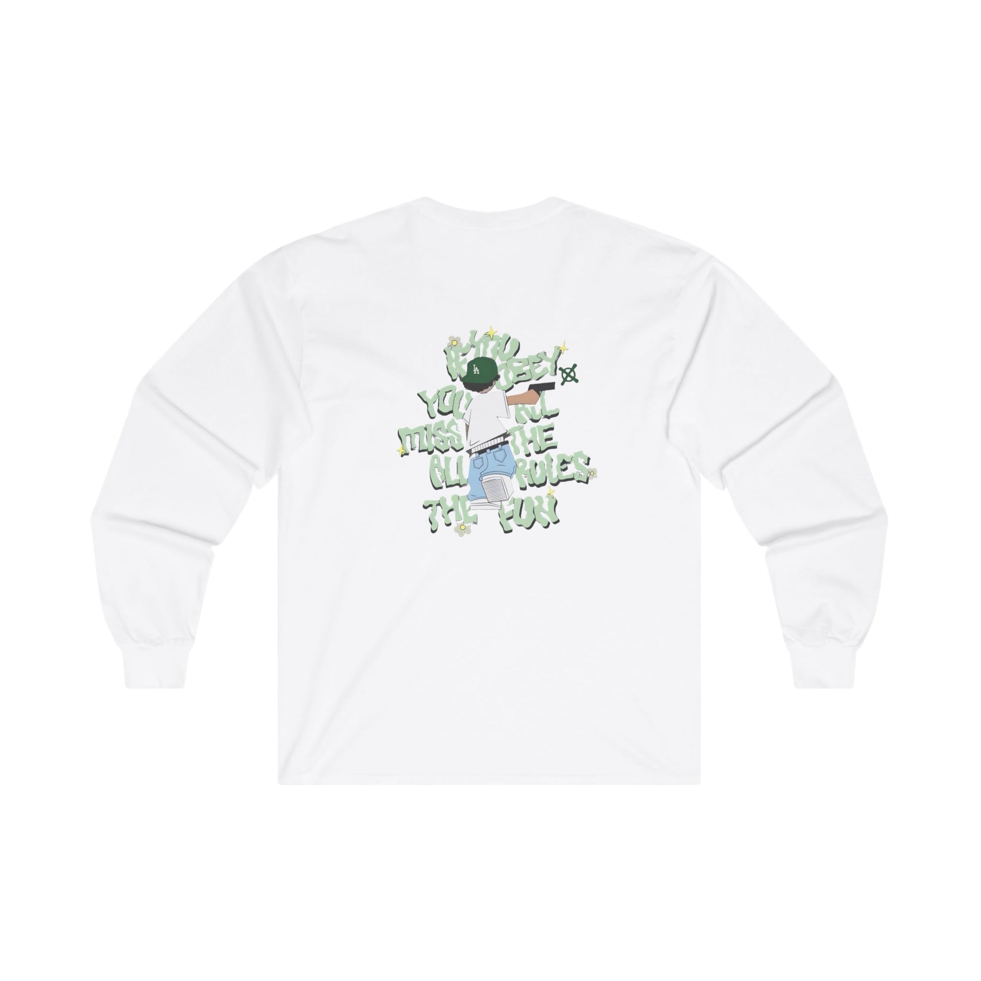 Long Sleeve T Shirt - BENJAMINS