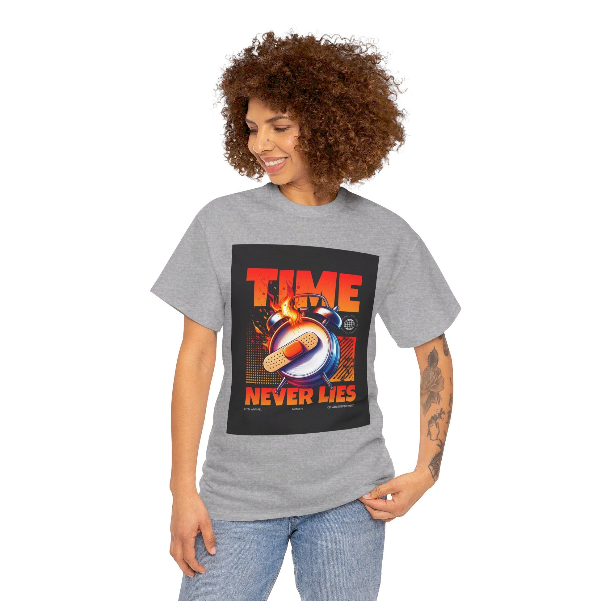 TIME NEVER LIES Custom Tshirt - BENJAMINS