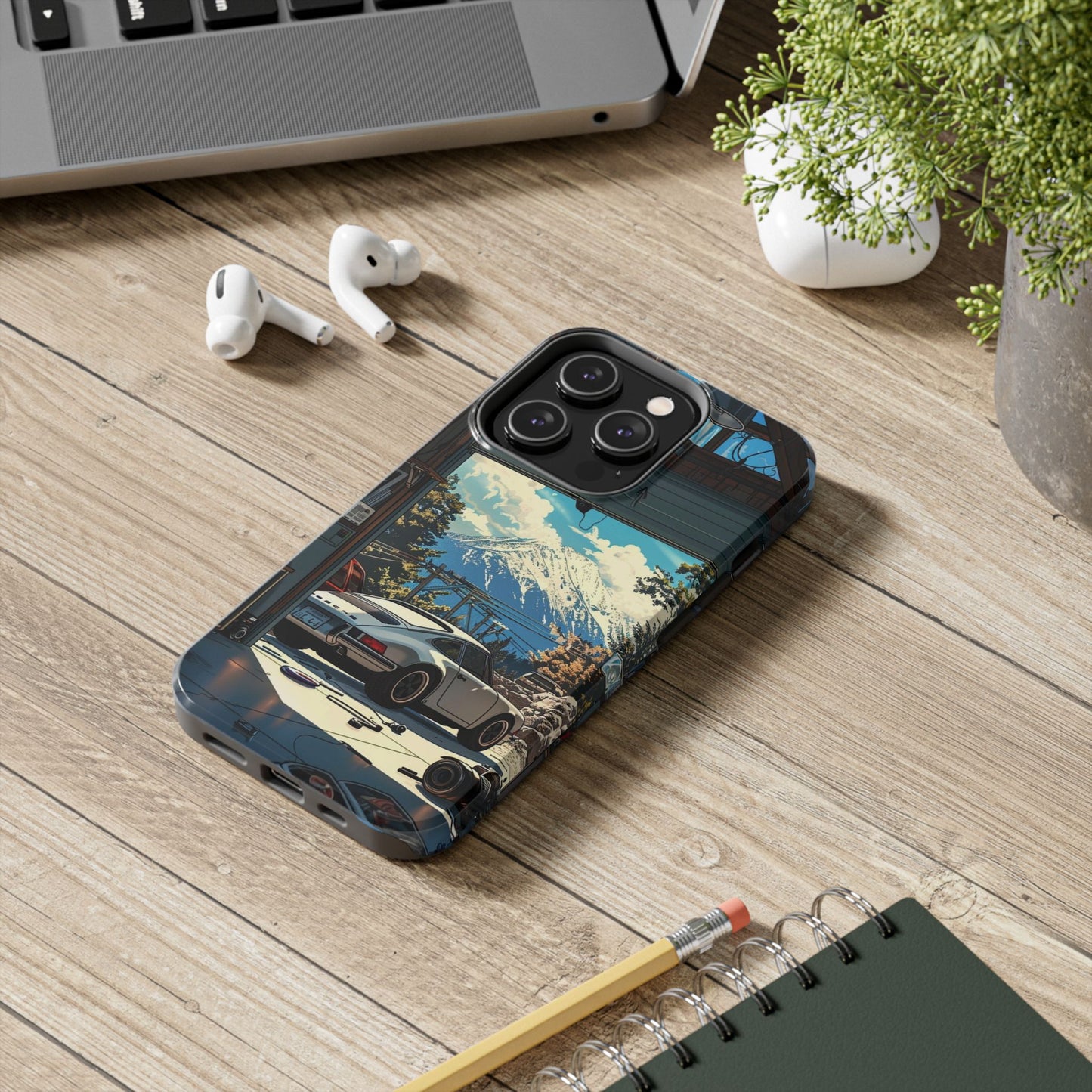 PORSCHE Print Phone case - BENJAMINS iPhone 14 Pro