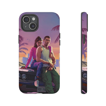 GTA 6 Phone Cover - BENJAMINS iPhone 15 Plus / Matte