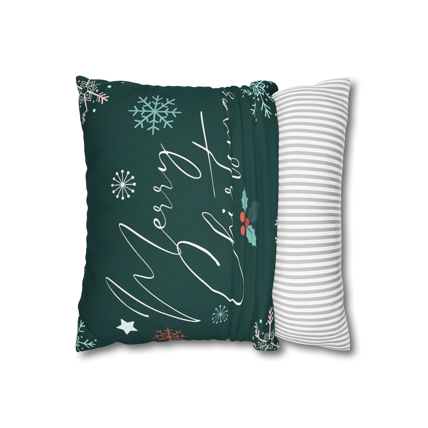 Merry Christmas Square Pillowcase