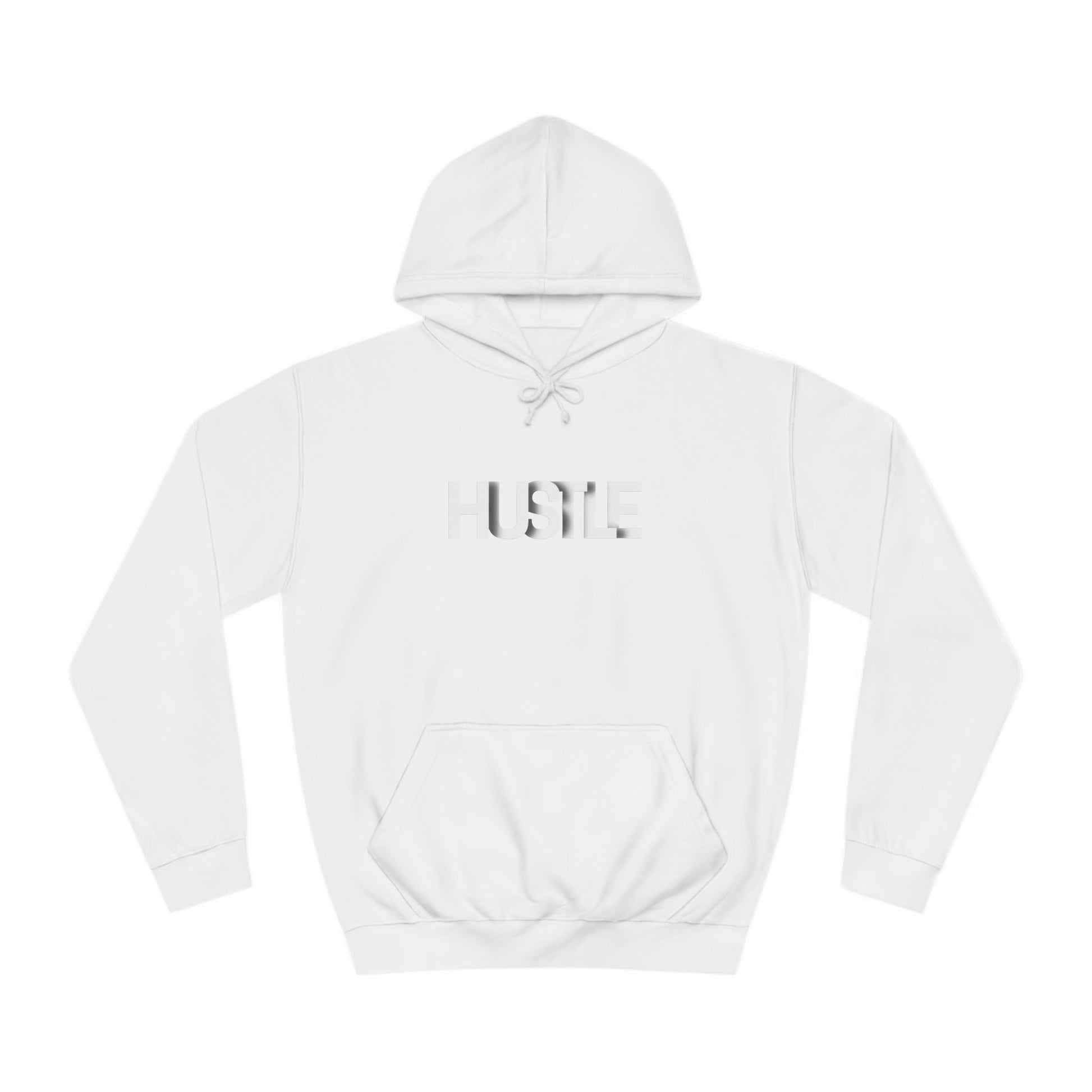 Hustle Custom Hoodie - BENJAMINS Arctic White / XS