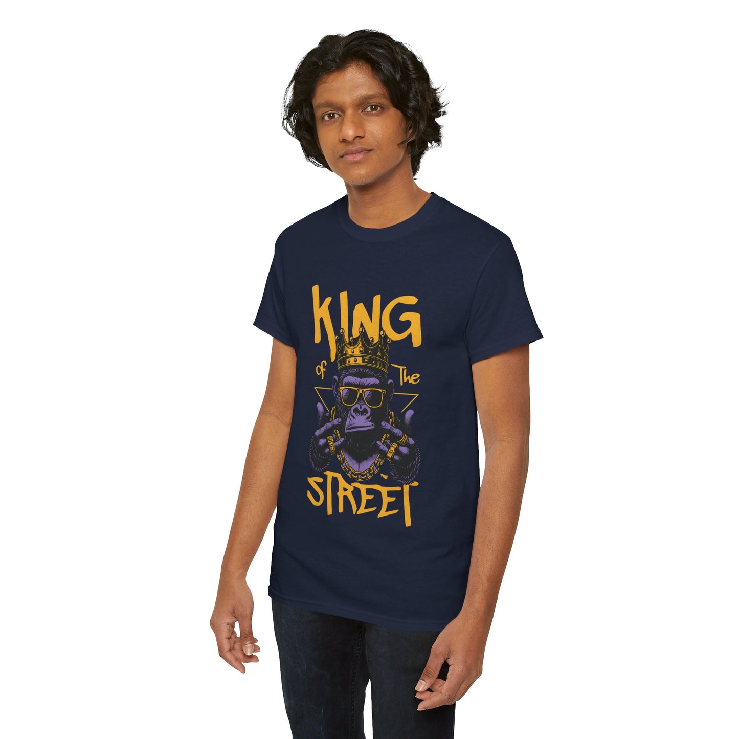 KING STREET Cotton Custom T-shirt - BENJAMINS