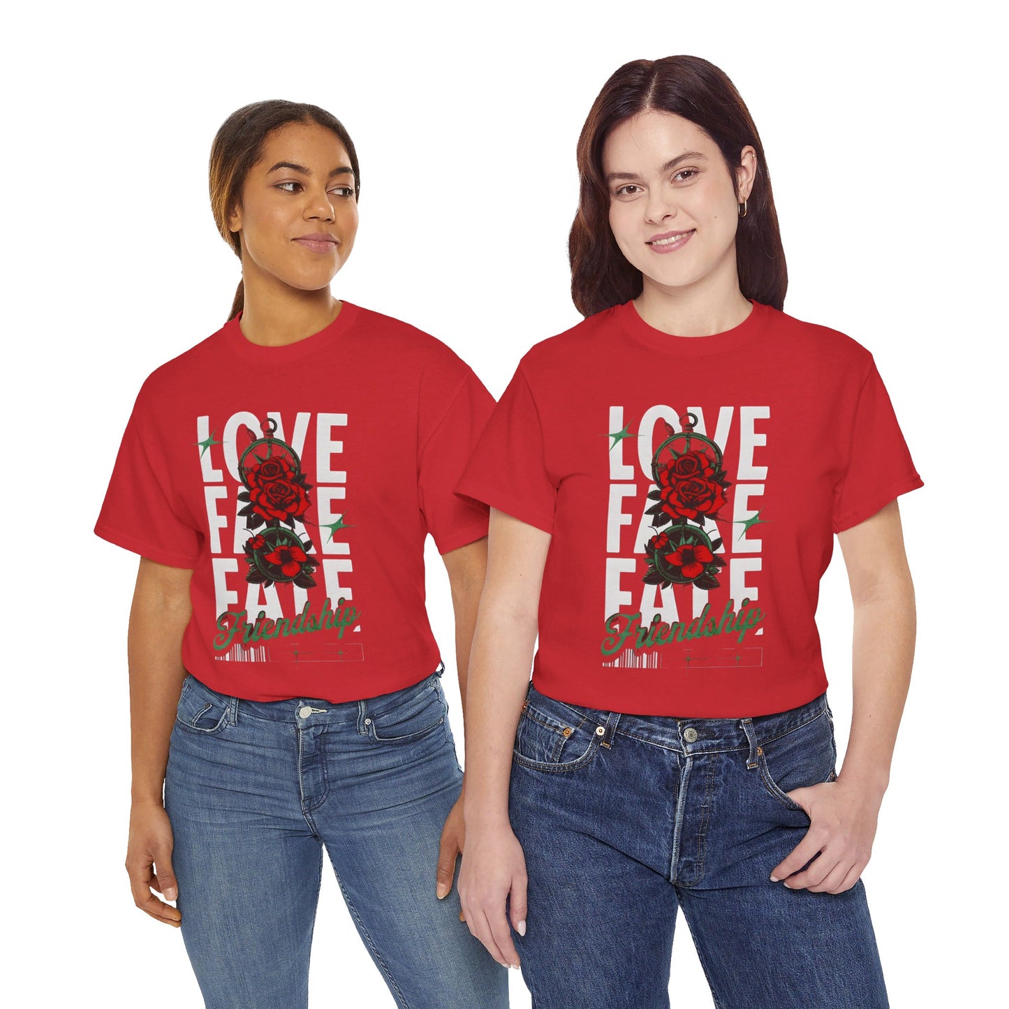 LOVE Cotton Custom T-Shirt - BENJAMINS