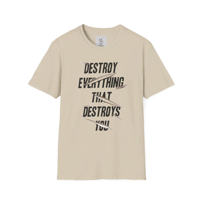 Destroy Everything That Destroy You Custom T-Shirt - BENJAMINS Sand / S