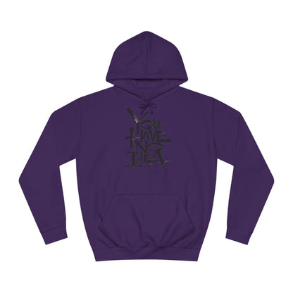 You hve no idea Custom Hoodie - BENJAMINS Purple / XS