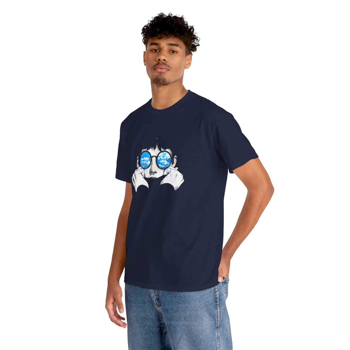 Beyond the eyes Cotton Tee Shirt - BENJAMINS