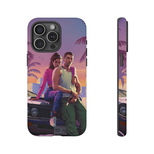 GTA 6 Phone Cover - BENJAMINS iPhone 15 Pro Max / Matte