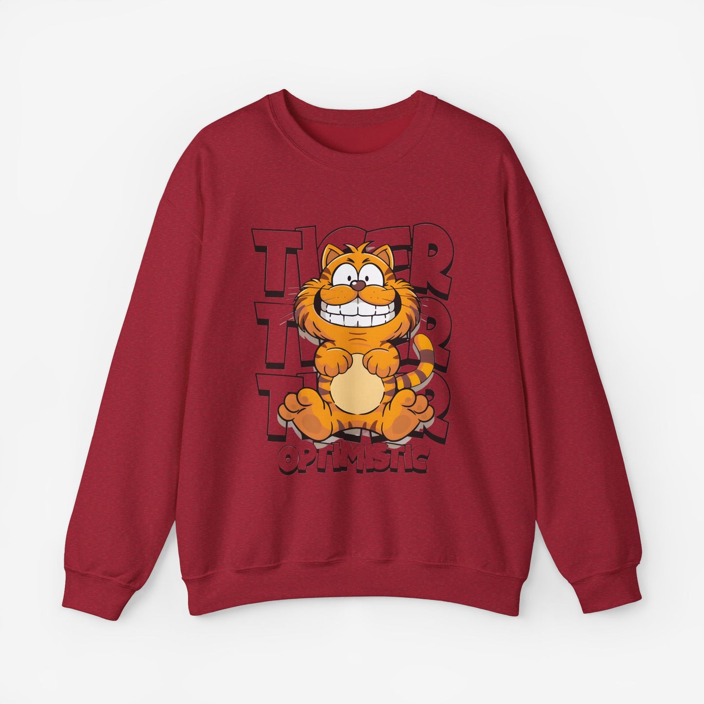 Tiger Cartoon Sweatshirt