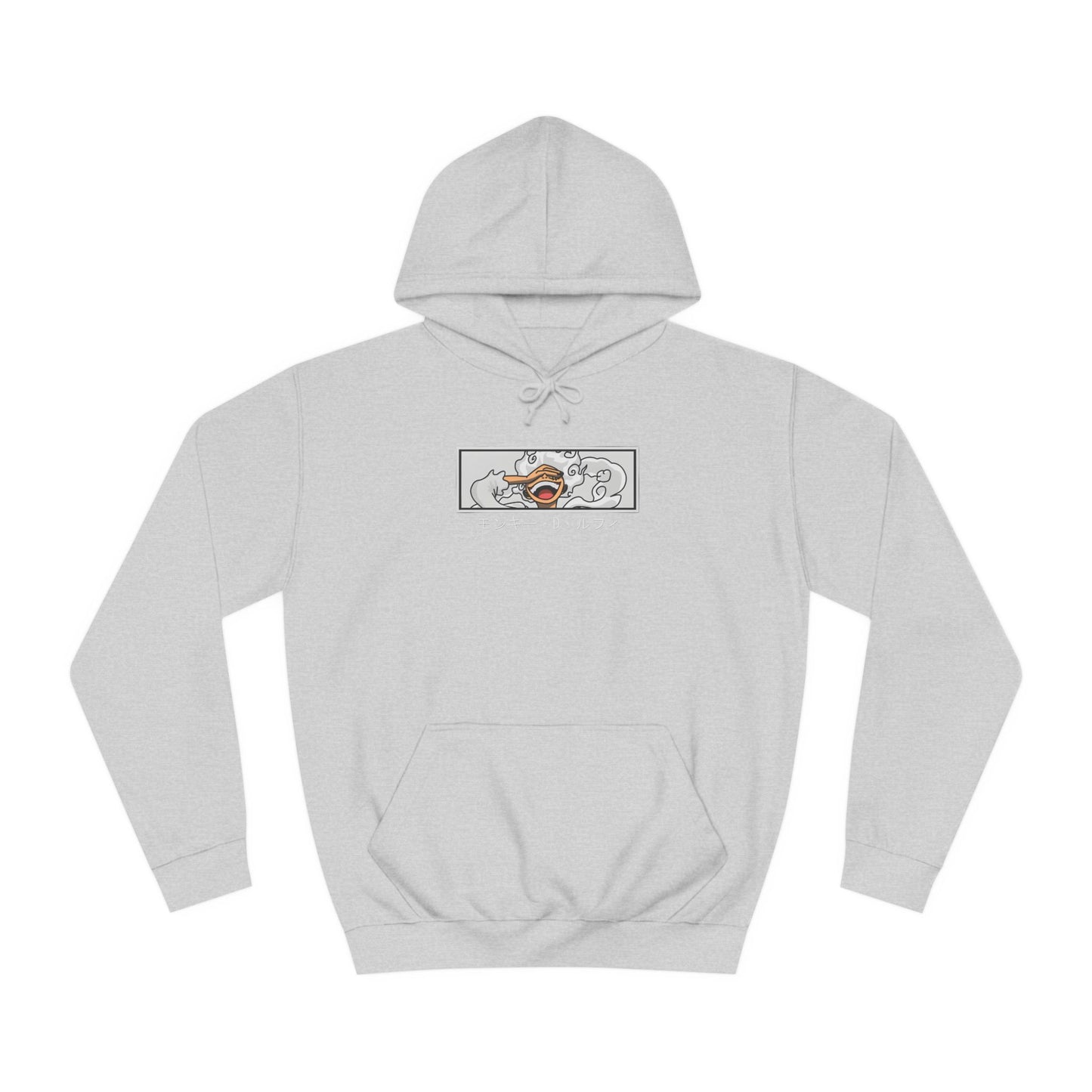 LUFFY Custom Hoodie - BENJAMINS Heather Grey / XS