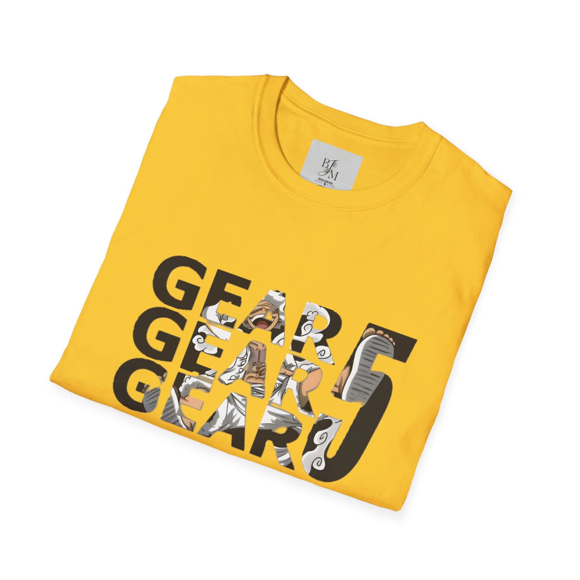 Gear 5 Luffy Custom Tshirt - BENJAMINS