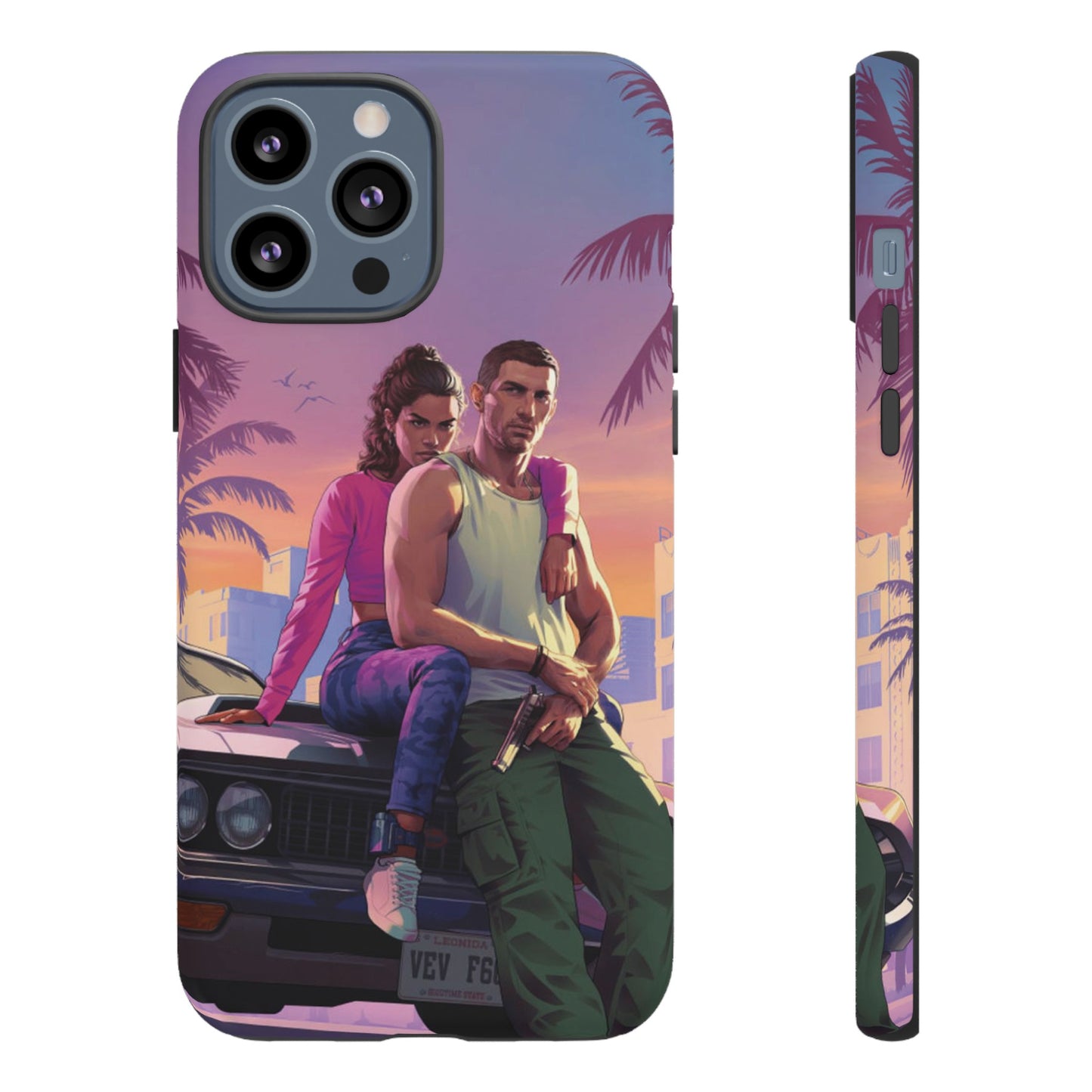 GTA 6 Phone Cover - BENJAMINS iPhone 13 Pro Max / Matte