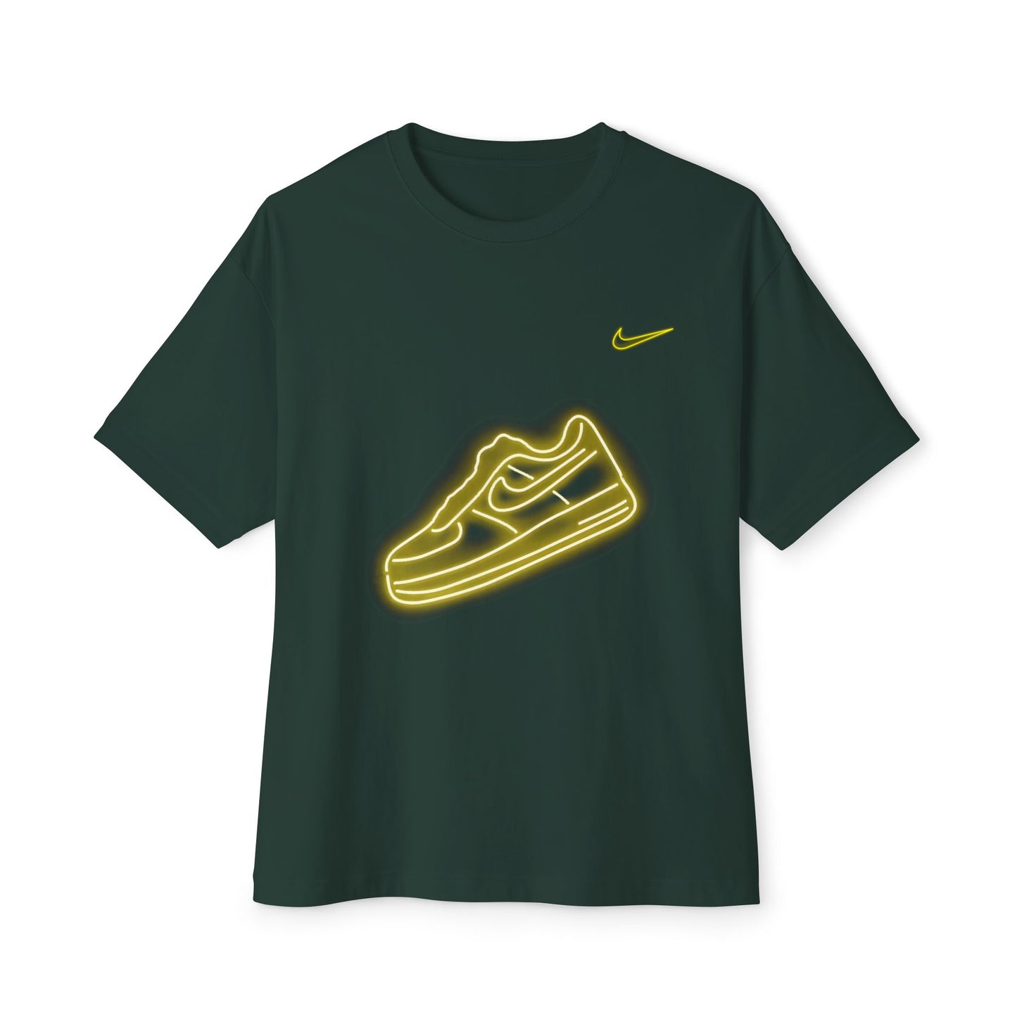 Oversized Tshirt Neon Nike - BENJAMINS Forest / XS