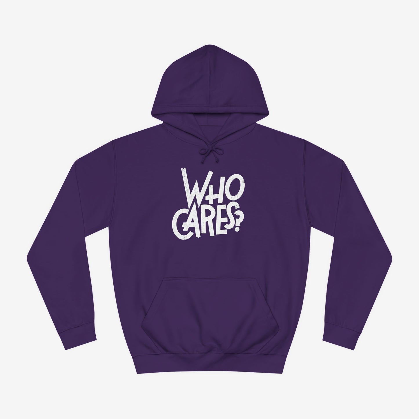 Who cares Custom Hoodie Design