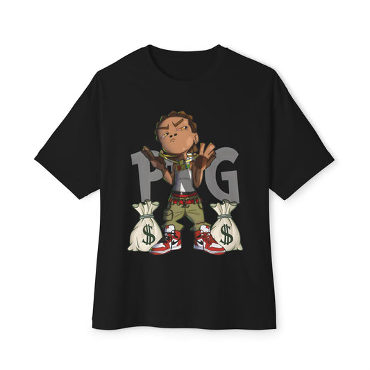 PNG Oversized Tshirt - BENJAMINS Black / XS