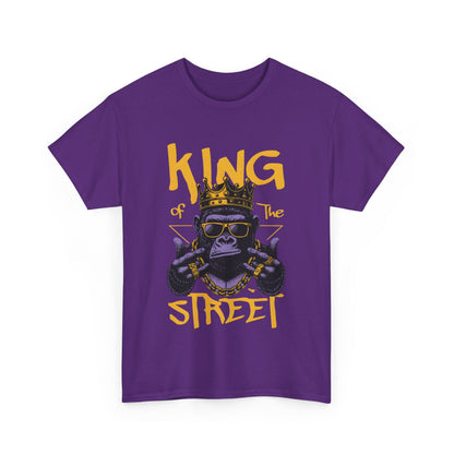 KING STREET Cotton Custom T-shirt - BENJAMINS Purple / S