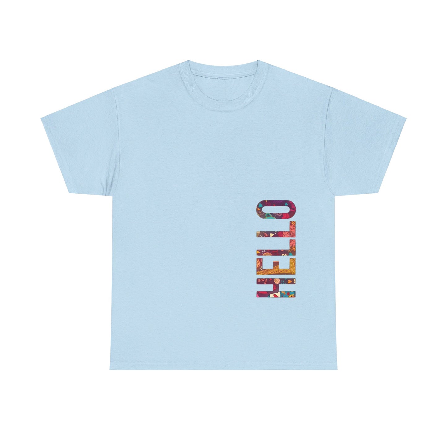 Hello Cotton Custom Tshirt - BENJAMINS Light Blue / S