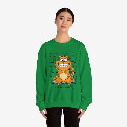 Tiger Cartoon Sweatshirt