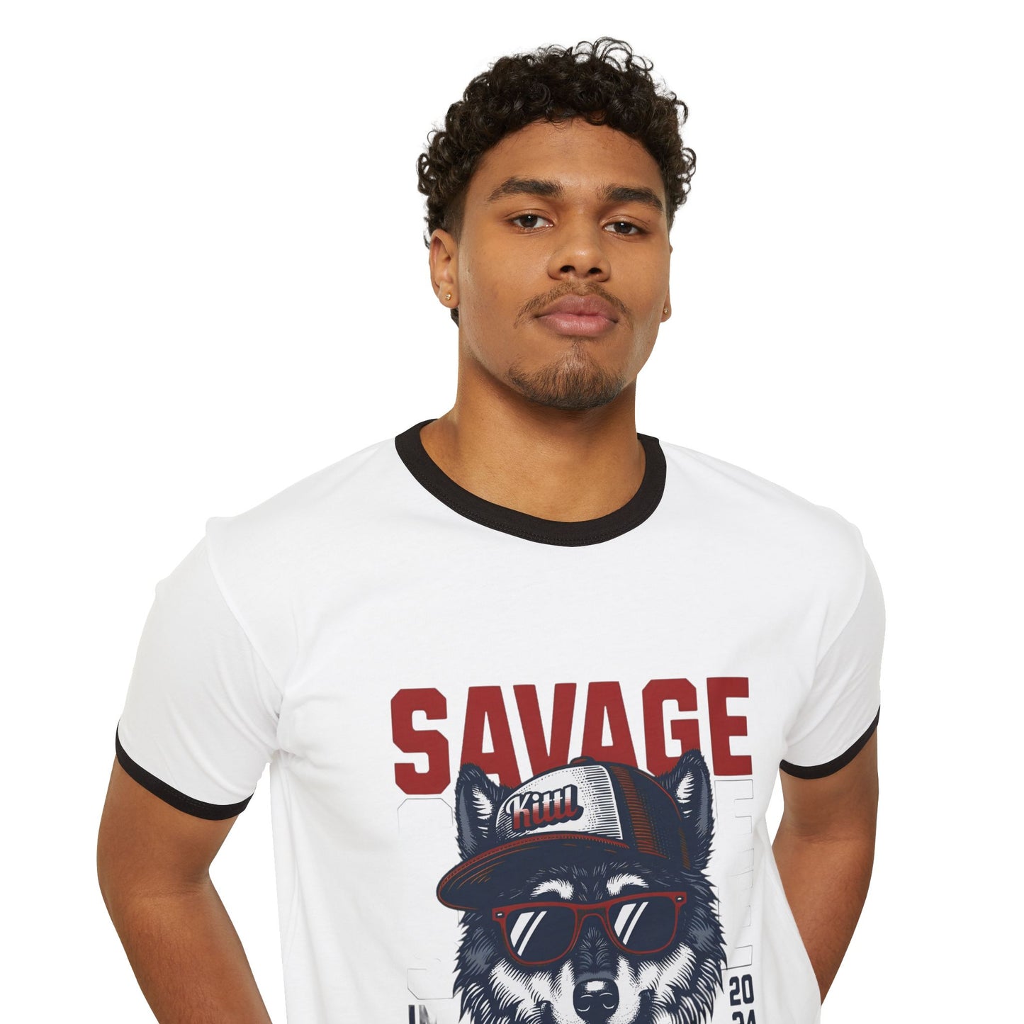 Custom T-Shirt Savage Design - BENJAMINS