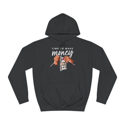 Custom Hoodie - BENJAMINS Jet Black / XS