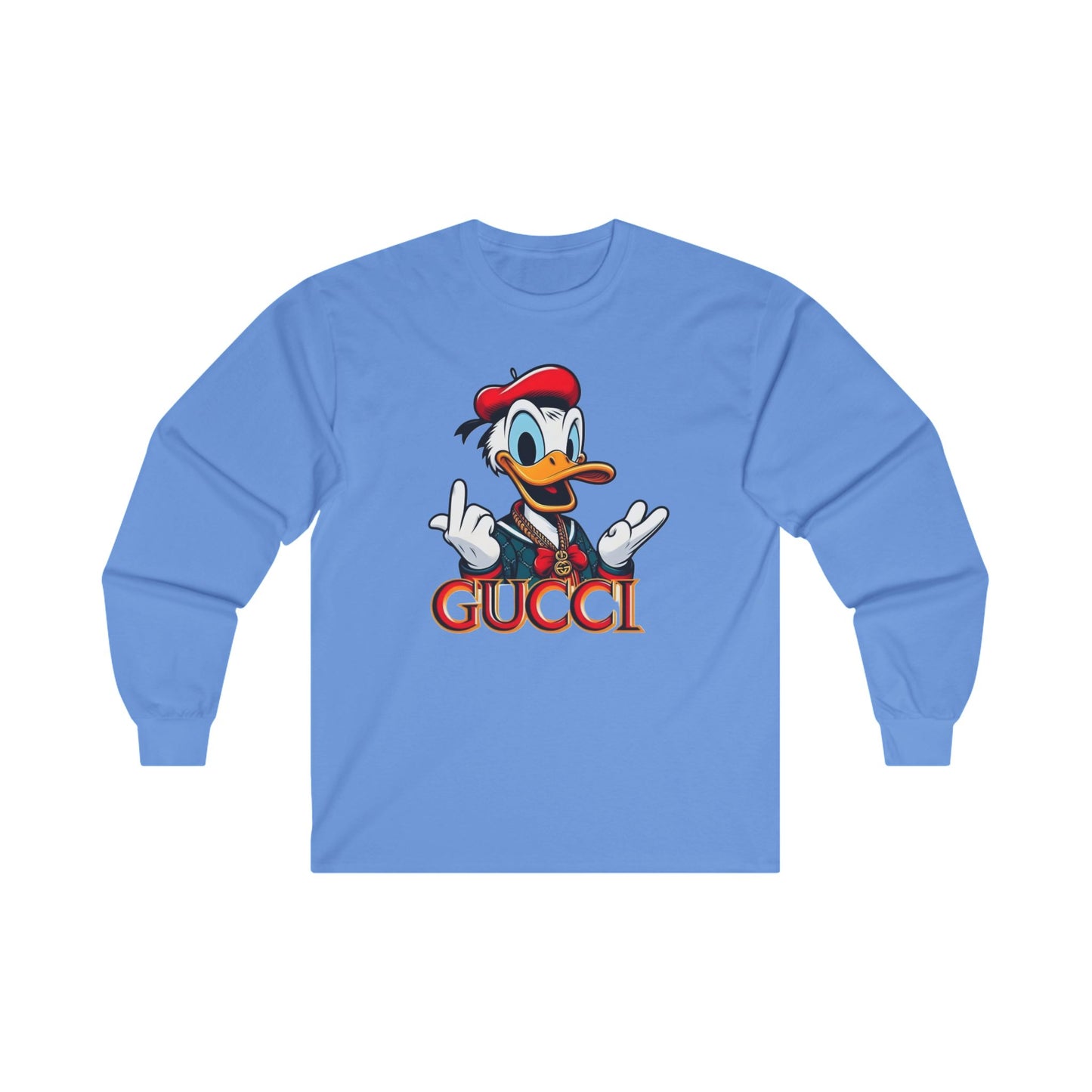 Long Sleeve T Shirt - BENJAMINS S / Carolina Blue