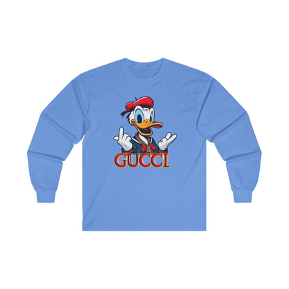 Long Sleeve T Shirt - BENJAMINS S / Carolina Blue