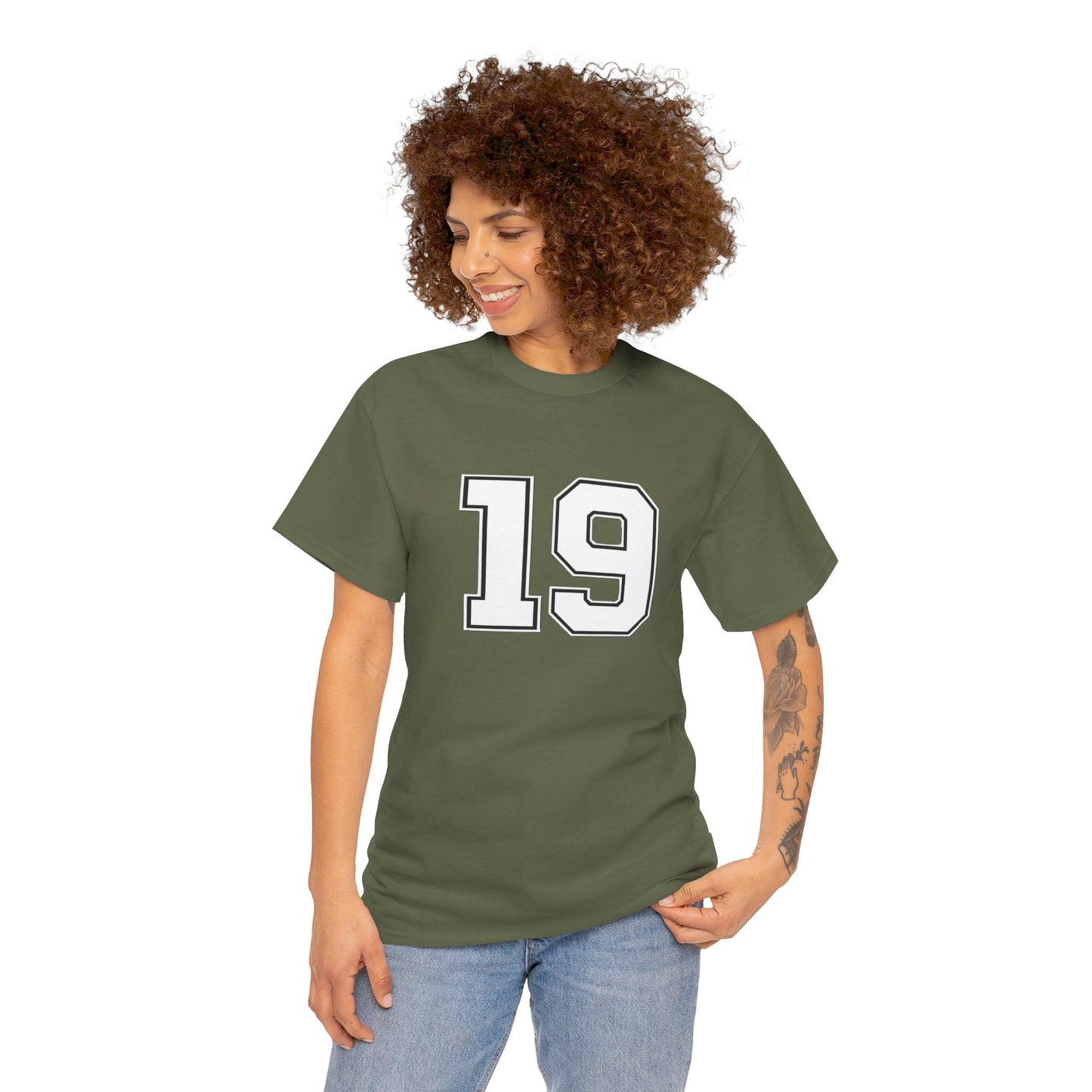 No. 19 Custom Tee Shirt - BENJAMINS