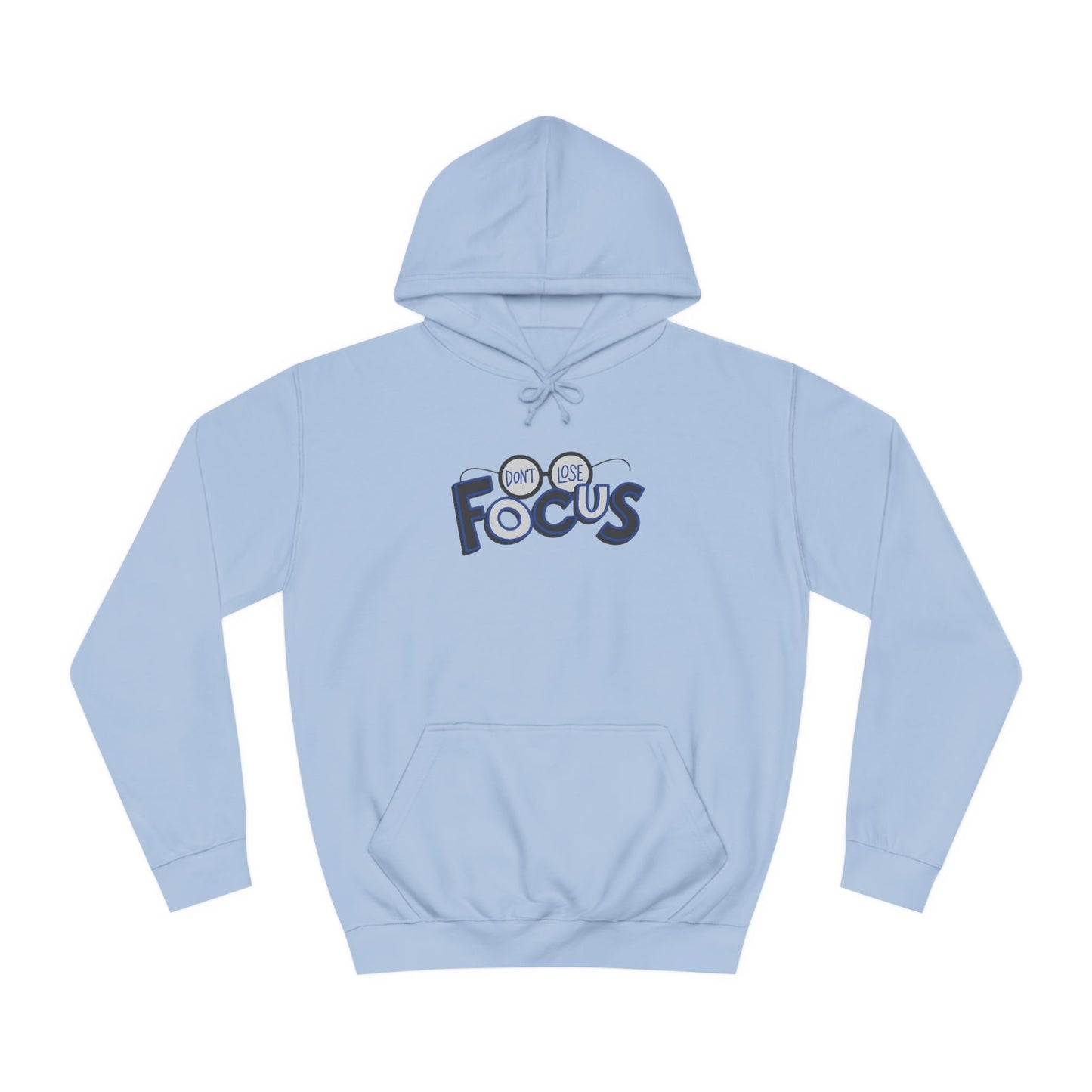 FOCUS College Hoodie - BENJAMINS Sky Blue / XS