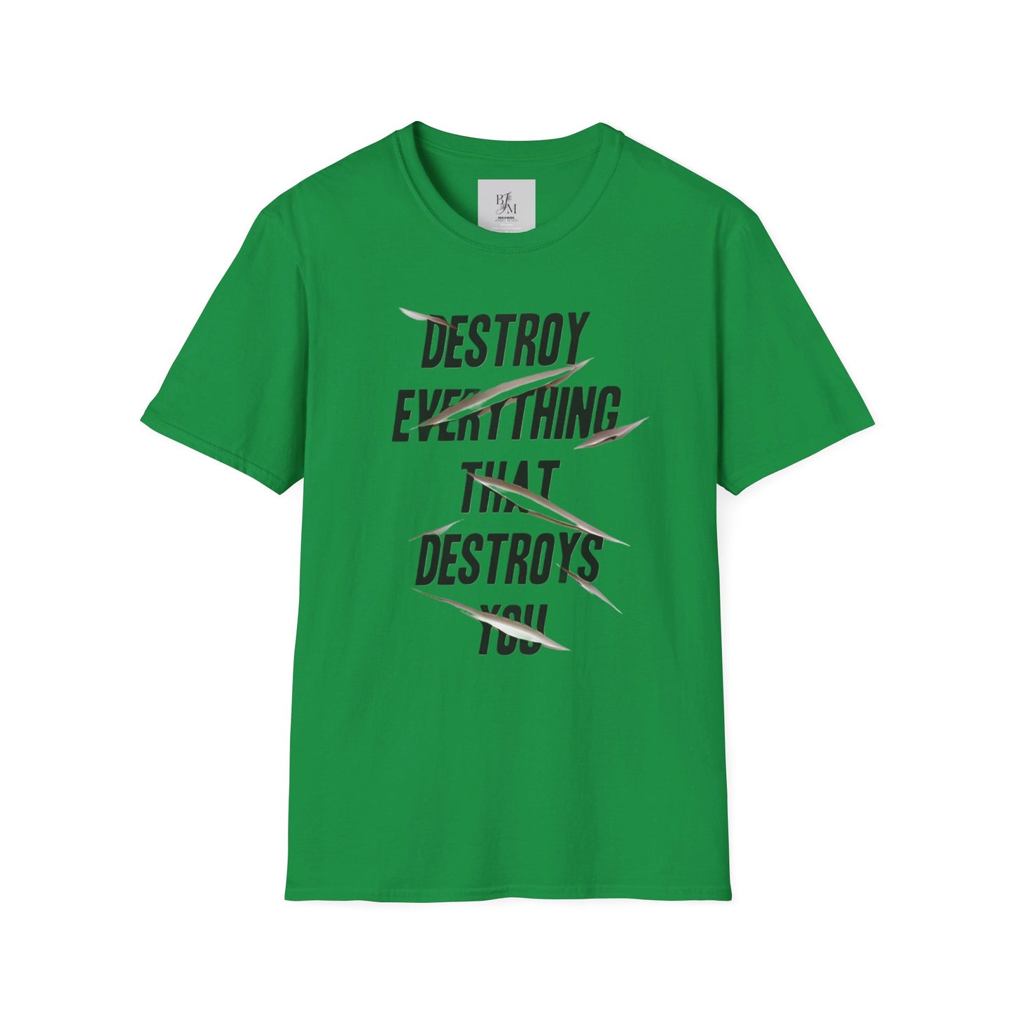 Destroy Everything That Destroy You Custom T-Shirt - BENJAMINS Irish Green / S