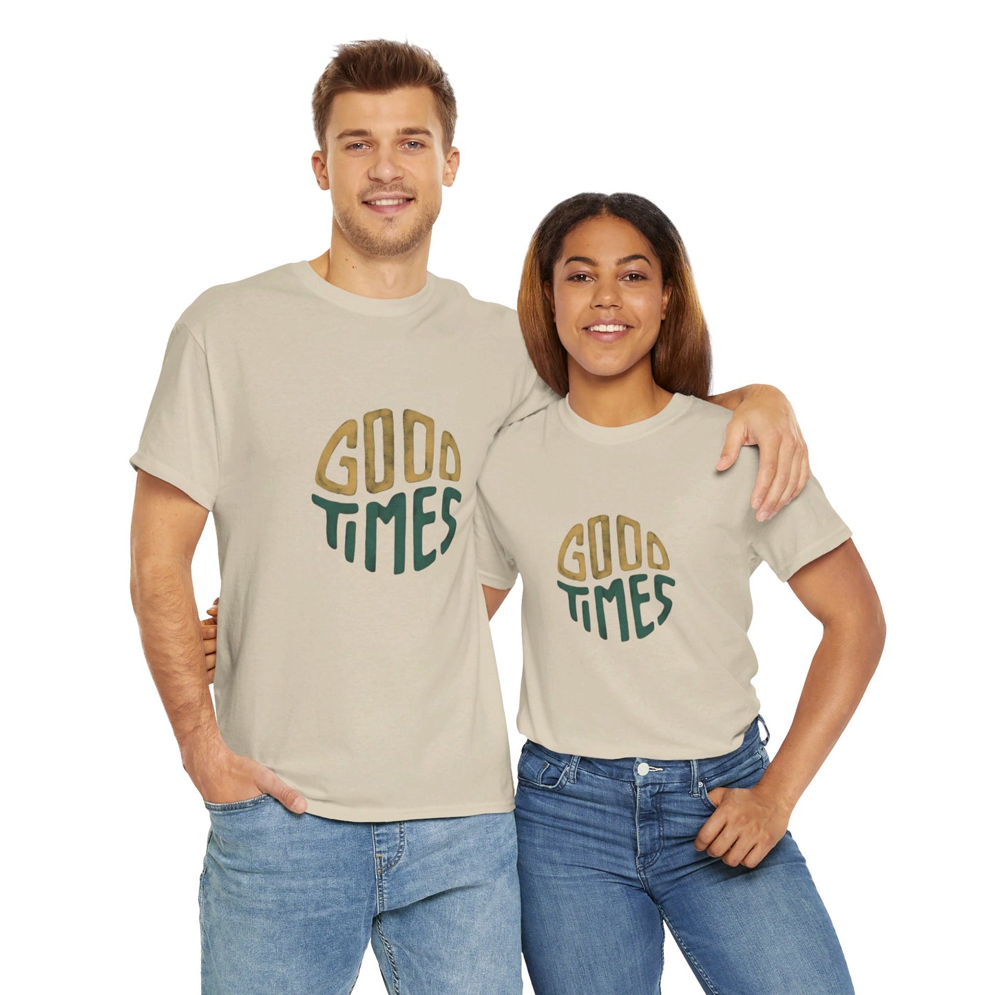 Good times Cotton Tee Shirt - BENJAMINS