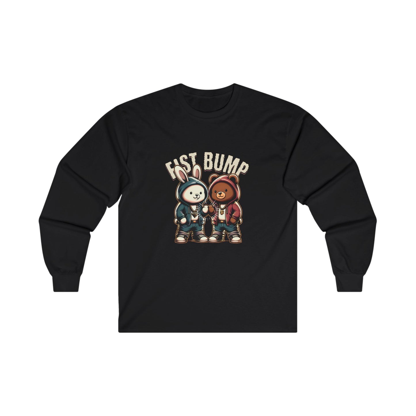 Long Sleeve T Shirt - BENJAMINS S / Black