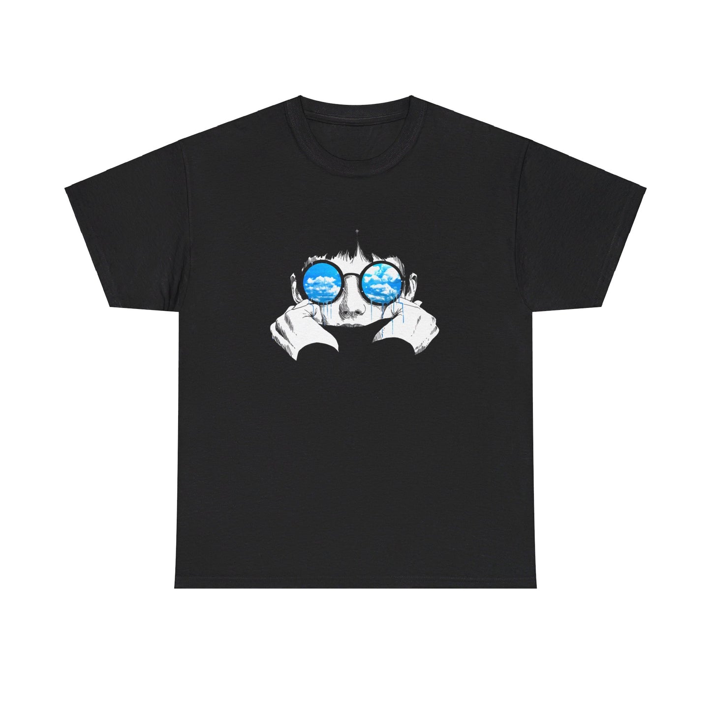 Beyond the eyes Cotton Tee Shirt - BENJAMINS Black / S