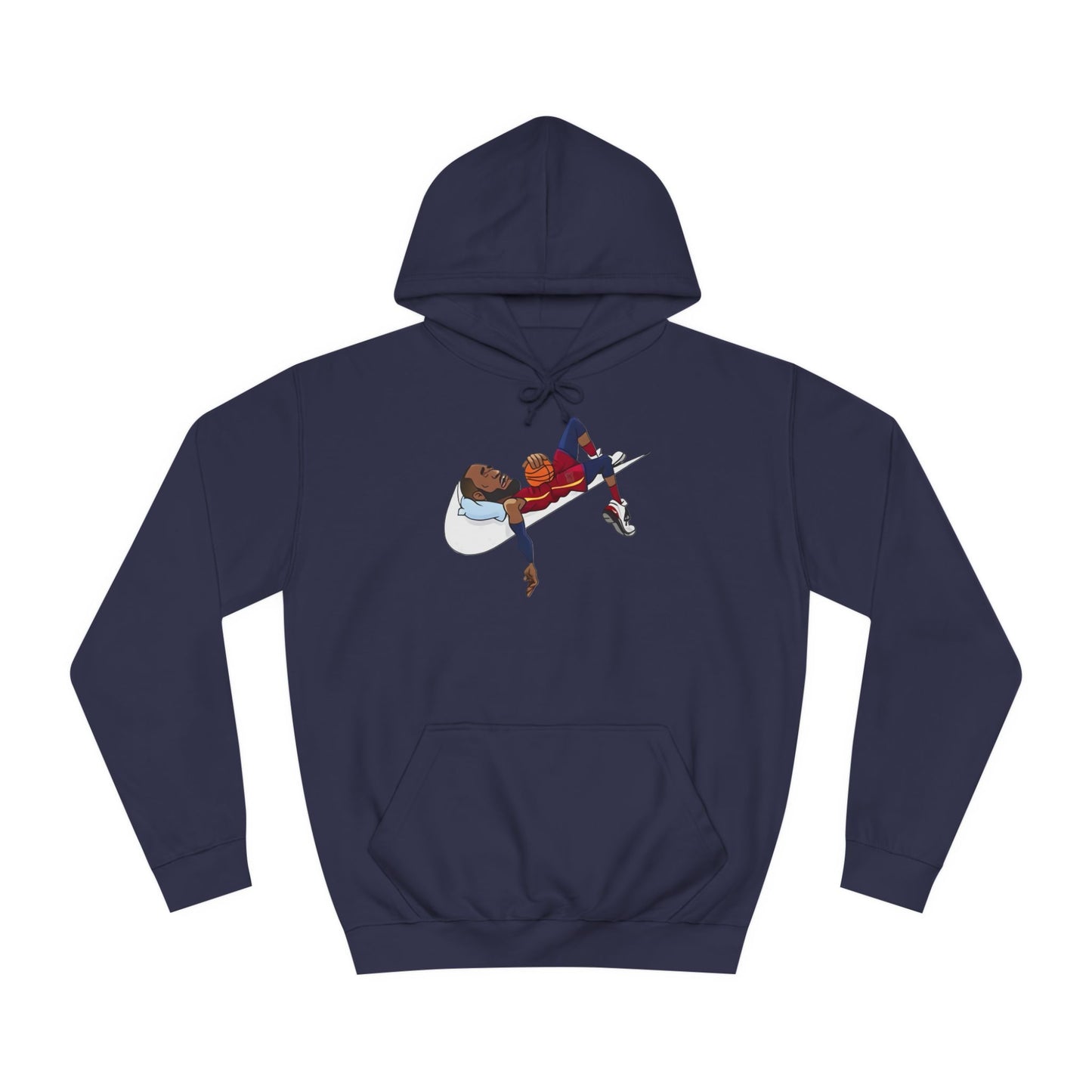 Jordan Nike College Hoodie - BENJAMINS Oxford Navy / XS