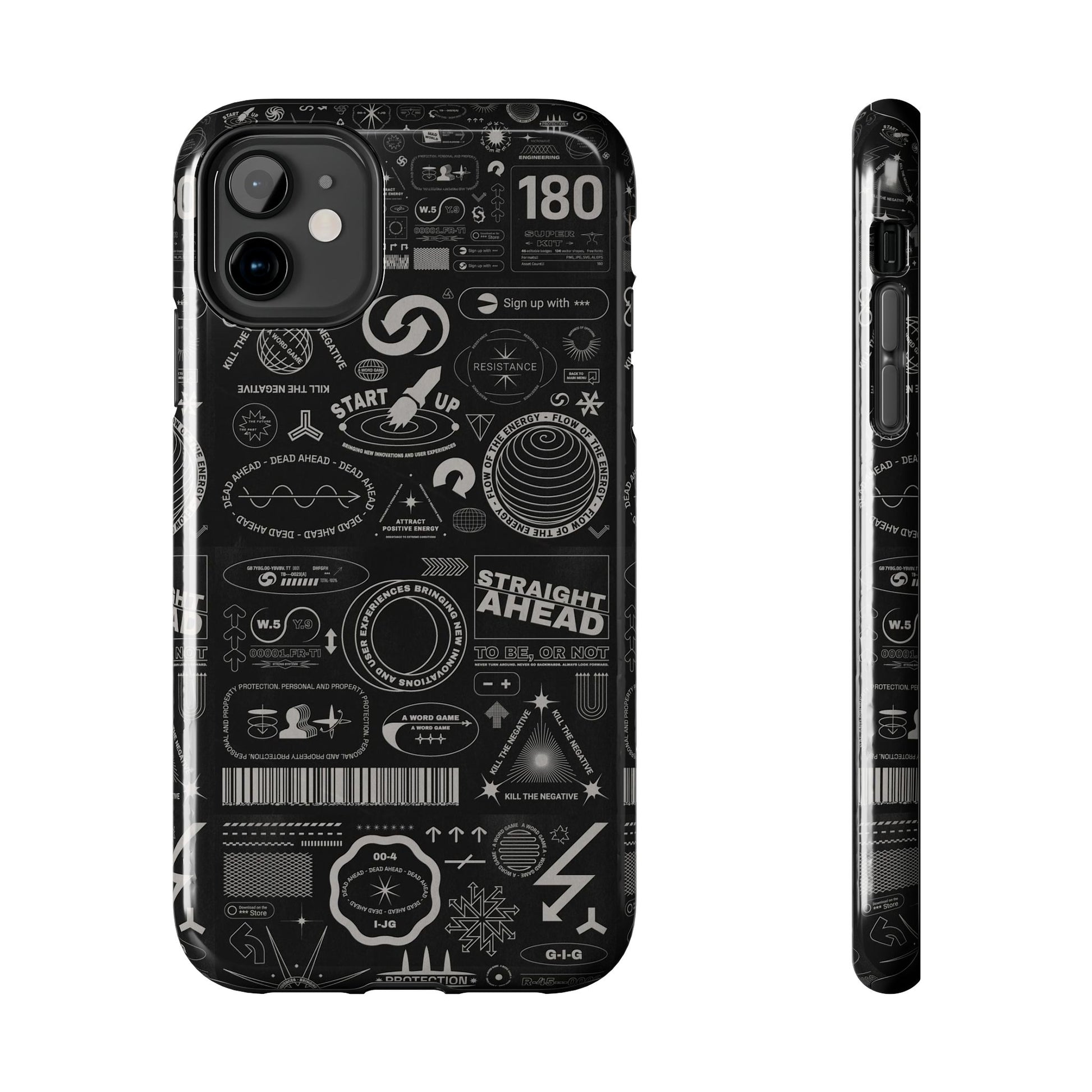 Graphics Text Phone case - BENJAMINS