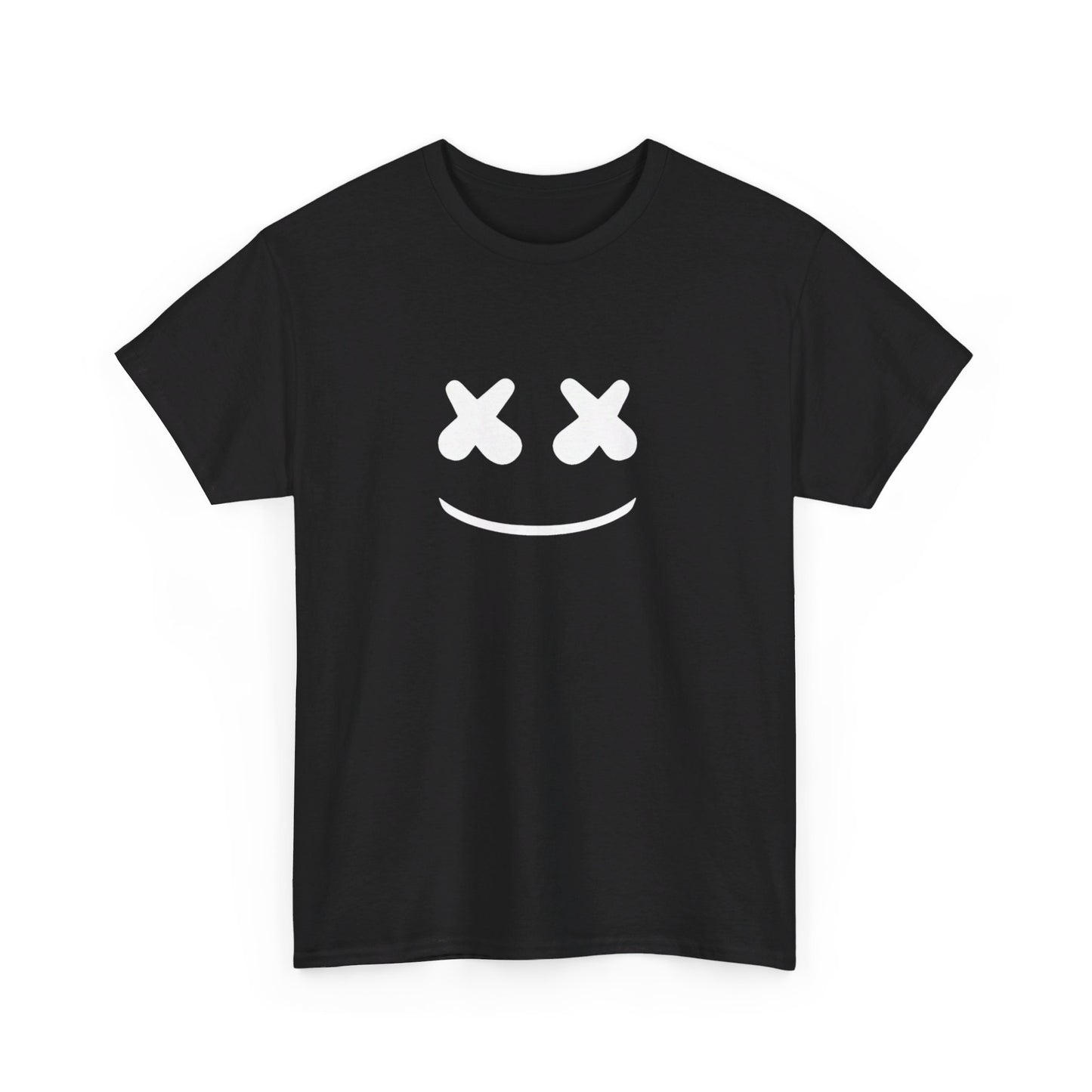 Smile Cotton Tee Shirt - BENJAMINS Black / S