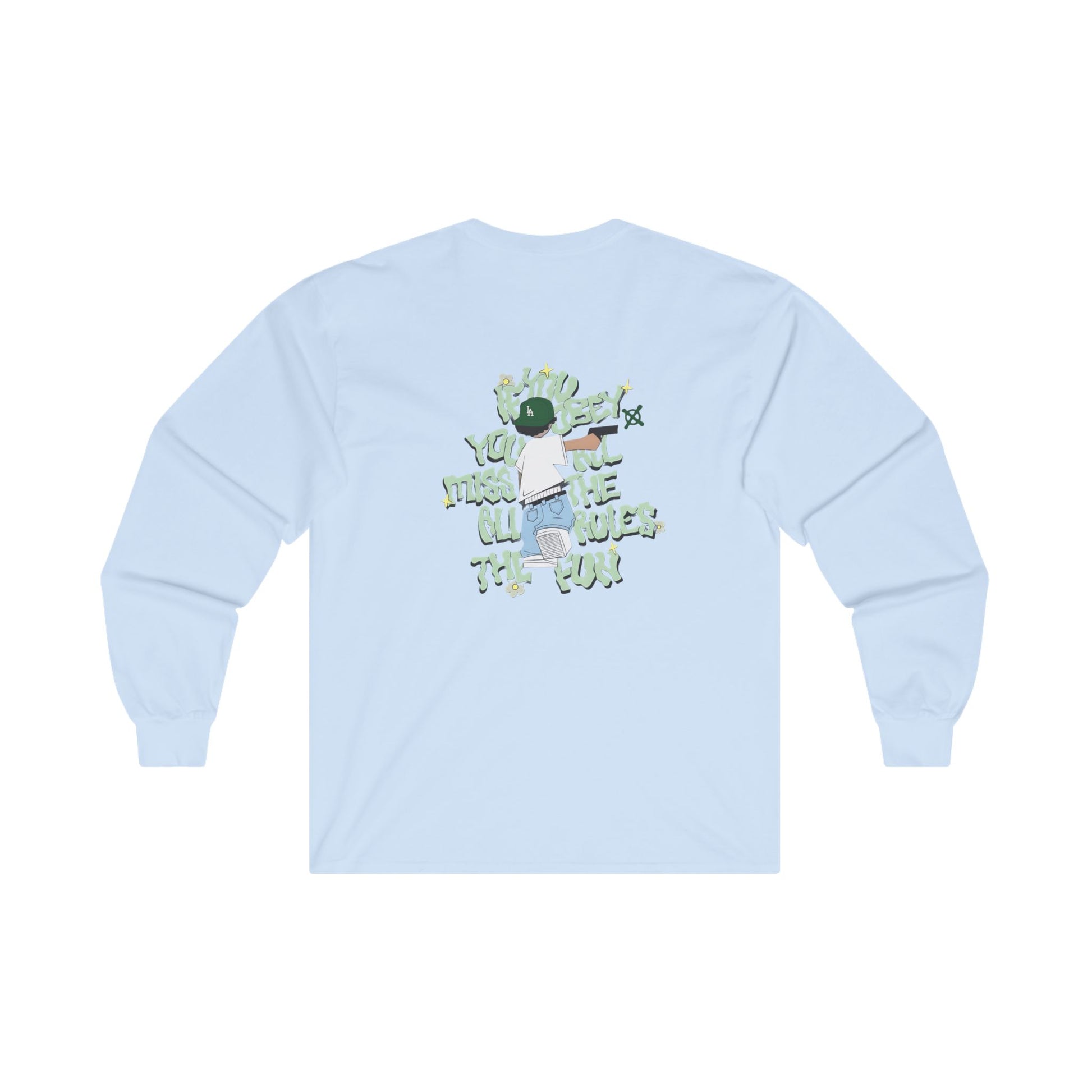 Long Sleeve T Shirt - BENJAMINS