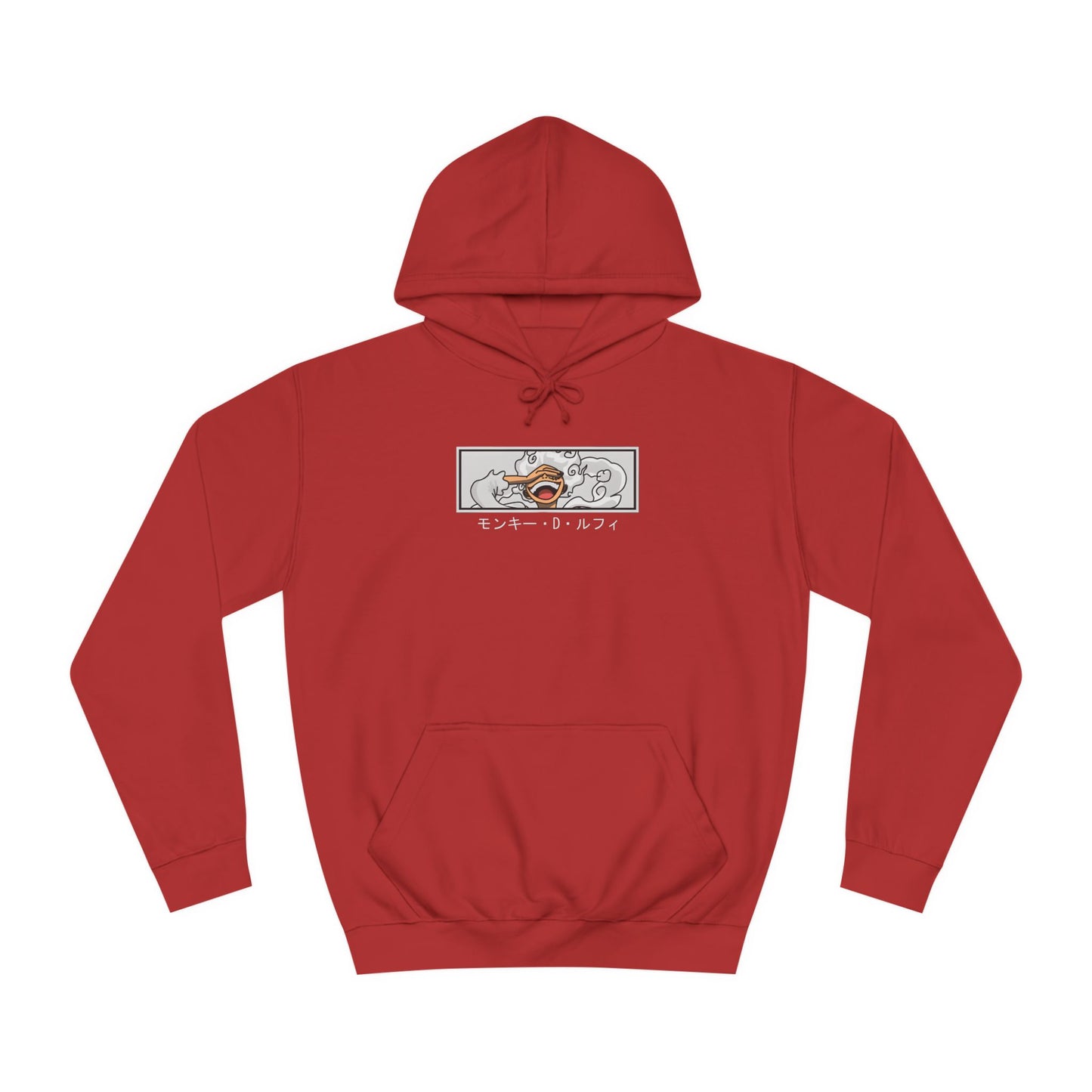 LUFFY Custom Hoodie - BENJAMINS Fire Red / XS