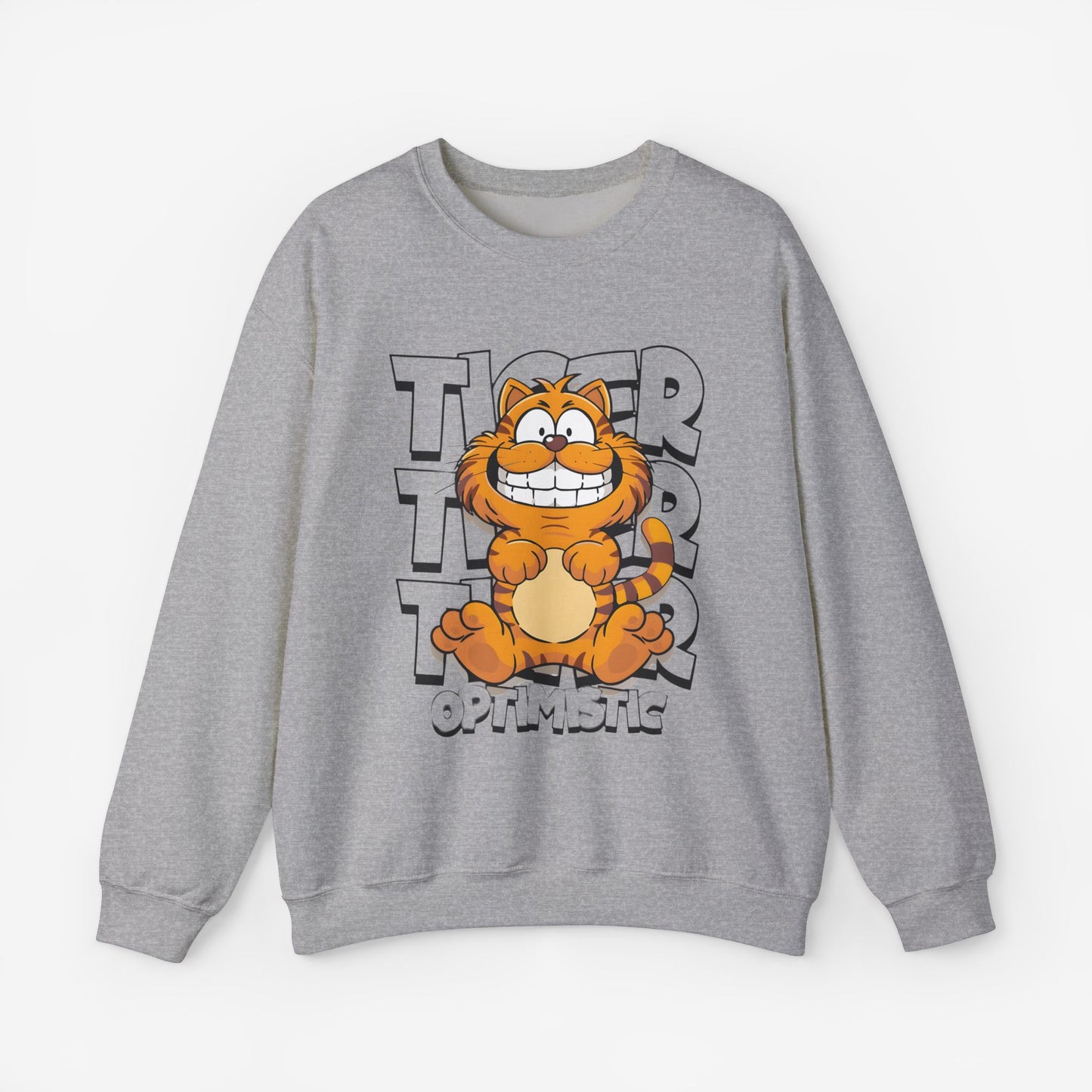 Tiger Cartoon Sweatshirt