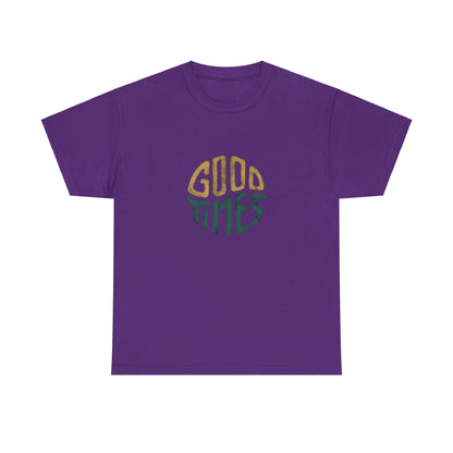 Good times Cotton Tee Shirt - BENJAMINS Purple / S