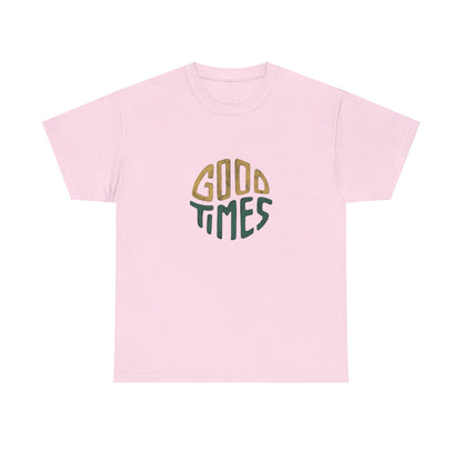 Good times Cotton Tee Shirt - BENJAMINS Light Pink / S