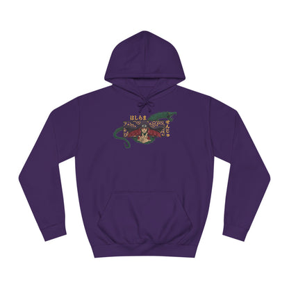 Custom Hoodie - BENJAMINS Purple / XS