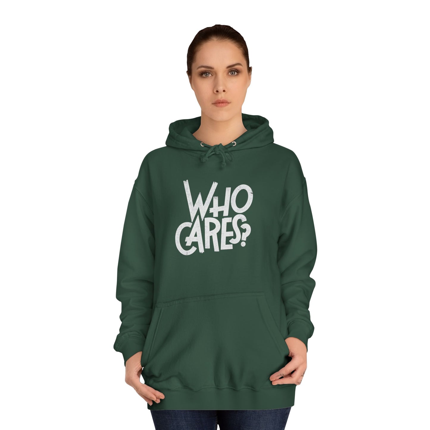 Who cares Custom Hoodie - BENJAMINS