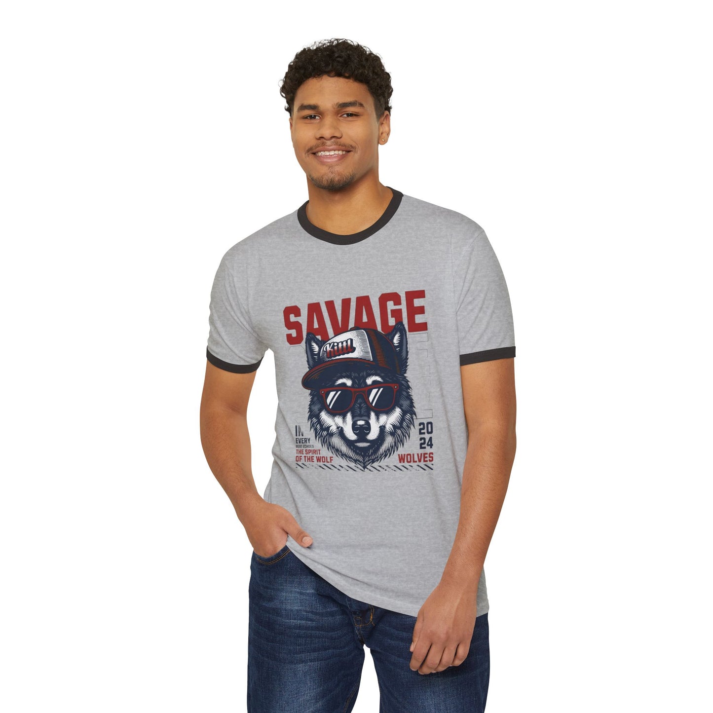 Custom T-Shirt Savage Design - BENJAMINS